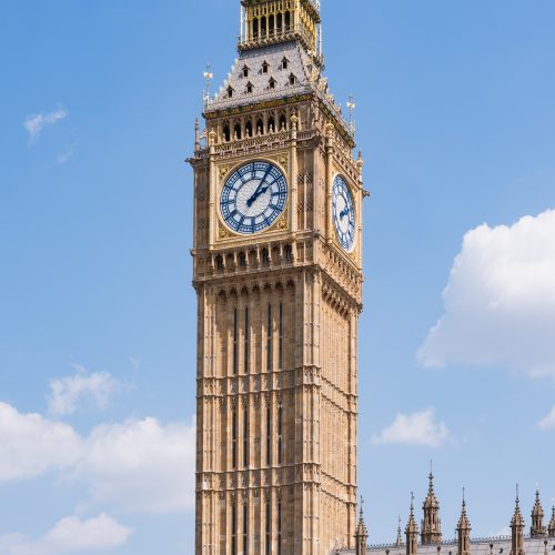 The Elizabeth Tower and Big Ben beside the Houses of Parliament in London The Elizabeth Tower and Big Ben beside the Houses of Parliament in London